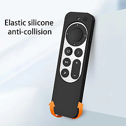 Acheter SANAG Silicone Coque Compatible Avec 2022 Apple Tv 4K(3E Generation) / Apple Tv 4K 2021 Siri Telecommande,Antiderapant etui De Protection Remote Caque Case Housse-Noir