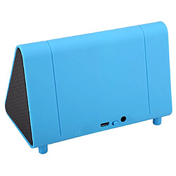 Yonis Enceinte Bluetooth Portable Sans Fil Support Appels Mains-Libres & AUX IN Bleue pas cher