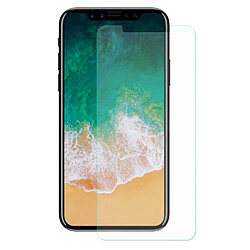 Wewoo Verre trempé pour iPhone X 0.26mm 9H Dureté 2.5D Film d'Écran Chapeau-Prince