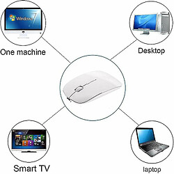 Acheter Universal Souris Bluetooth rechargeable pour Mac ordinateur portable Souris Bluetooth sans fil -ThSinde