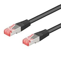 Assmann DK-1644-A-030/BL Câble Ethernet Noir