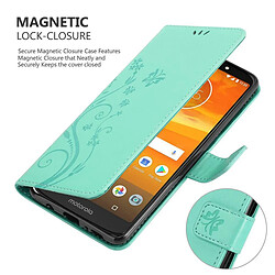 Acheter Cadorabo Coque Motorola MOTO E5 PLUS Etui en Turquoise