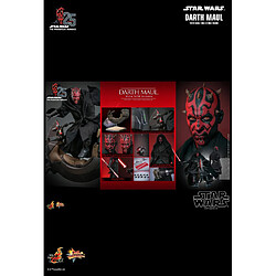 Hot Toys Star Wars Episode I - Figurine Movie Masterpiece 1/6 Darth Maul avec Sith Speeder 29 cm