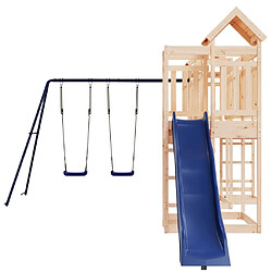 Acheter Maison Chic Aire de jeux d'extérieur | Maisonnette de jeu | Maison pour enfants bois de pin massif -GKD71764