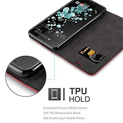 Avis Cadorabo Coque HTC U ULTRA Etui en Rouge