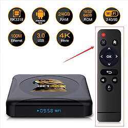 SANAG Telecommande Box Android H96 Mini Hk1 Box H8 Hk1 Rbox Hk1Rbox R2 Tv Box pas cher