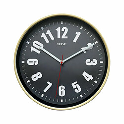 Horloge Murale Versa Gris Plastique 4 x 30 x 30 cm