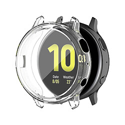 Universal Étui de protection pour Galaxy Watch Active2 44mm 2 et 1 Flexible Clear