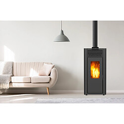 Acheter Poêle à granulés de bois 8kw blanc - orphee 8 blanc - SUPRA