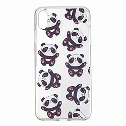 Wewoo Coque Fashion Etui de protection en TPU peint pour iPhone XS Max motif Ours câlin