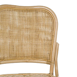 BigBuy Home Chaise de Salle à Manger Naturel Rotin 51 X 62 X 89 CM pas cher