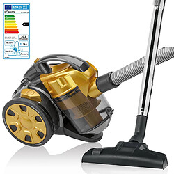 Acheter Aspirateur Cyclonique sans Sac, filtre HEPA, Classe Énergétique A, 700, Jaune, Clatronic, BS 1308