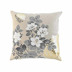 Paris Prix Coussin Déco Imprimé Daya 45x45cm Beige & Or