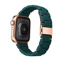 Sangle de montre en résine pour le groupe de montre Apple Green officiel pour 38 mm 40 mm 41 mm