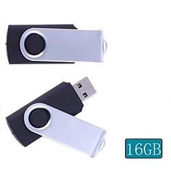 Wewoo Clé USB noir Disque Flash Twister USB2.0 de 16 Go