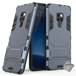 Htdmobiles Coque rigide anti choc pour Huawei Mate 20 + film ecran - BLEU FONCE