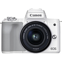 Avis Canon EOS M50 Mark II + M15-45 S EU26 MILC 24,1 MP CMOS 6000 x 4000 pixels Blanc