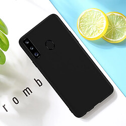 Coque en silicone anti-chute amélioré noir pour votre Samsung Galaxy A20s