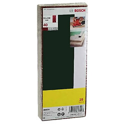 BOSCH 2607017099 SET DE 25 ABRASIFS POUR PONCEUSE VIBRANTE 93 X 230 GR