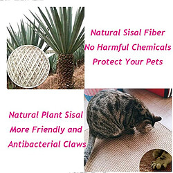 Tapis De Chat En Sisal Naturel, Tapis De Griffoir De Jeu De Protection L pas cher