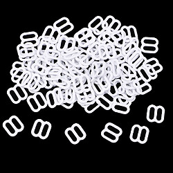 Acheter 200pcs curseurs d'ajustement de sangle de soutien-gorge en métal crochets fig 8 couture de lingerie