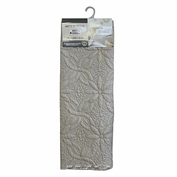 Paris Prix Housse de Coussin Florette 60x60cm Taupe