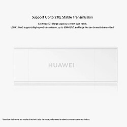 Universal HUAWEI Lecteur de carte 2-en-1 TF + NM Carte mémoire OTG Conception USB 3.1 Type-C Interface