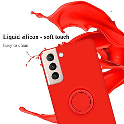 Avis Cadorabo Coque Samsung Galaxy S21 PLUS Etui en Rouge