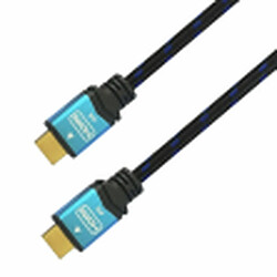 Câble HDMI Aisens Noir/Bleu 10 m