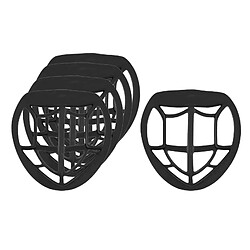 Avis 5x 3D Masque Protecteur TPU Support Intérieur Cadre Bouche Masque Titulaire Noir