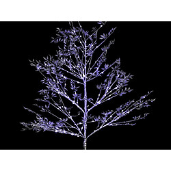 Feeric Lights And Christmas Arbre fleuri lumineux d'intérieur Prunus - 160 LED blanc froid - Argenté