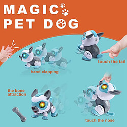 Avis Universal Jouets électroniques Robot Chien Robot Chiot Jouets interactifs Contrôle vocal Cadeaux créatifs pour enfants Enfants | Animaux de compagnie électroniques