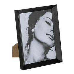 BigBuy Home Cadre photo Noir Bois Verre 17 x 2,5 x 22 cm