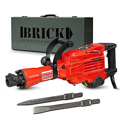 Brick Marteau piqueur 1700W-60 joules - 1900 coups/minute - avec coffret métal