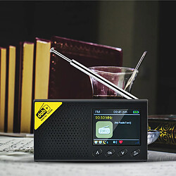 Acheter Radio DAB + FM, Radios portables DAB Radio numérique Rechargeable avec chargement USB (noir)