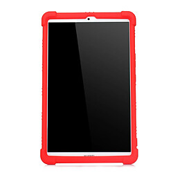 Coque en silicone Souple avec béquille rouge pour votre Huawei MediaPad M6 8.4 pouces