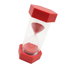 Acheter sablier sable sablier horloge minuteur kichen exercice minutage 15min rouge