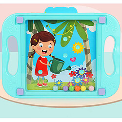 Universal 3D Jouets éducatifs pour enfants Puzzle pour bébés Labyrinthe Montessori Jeu d'équilibre Jouets pour enfants 24 ans Carte de dessin animé & 124 ; Puzzle (bleu) pas cher