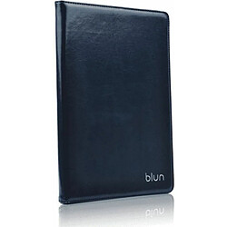 Housse / Étui / Coque à clapet en Éco Cuir Universelle de Blun UNT pour Tablette PC 8`` avec Support, Bleu foncé