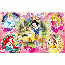 Ludendo SuperColor 2x60 pièces - Disney Princesses