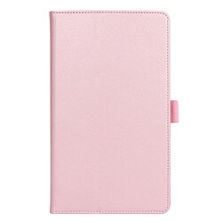 Etui en PU avec support et porte-cartes or rose pour votre Samsung Galaxy Tab A7 Lite 8.7 pouces