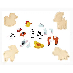 Avis Juratoys-Janod Puzzle Ferme - 4 puzzles evolutifs