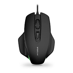 Universal Garrido Illuminé Optical Ergononic PC Mouse - Noir (SL-610006-BK)