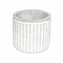 Avis Lot de 2 Pots de Fleurs Déco Wild 19cm Gris