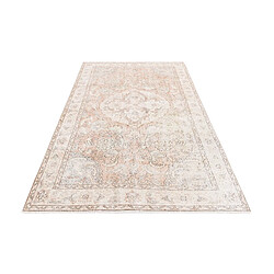 Vidal Tapis de laine 249x142 beige Ultra Vintage pas cher