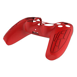 Coque De Protection Anti-dérapante En Silicone Pour Contrôleur PS5 Rouge pas cher