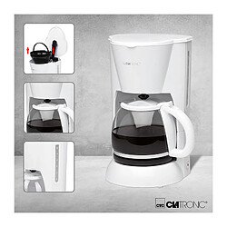 Cafetière 12-14 tasses 1,5L Clatronic KA 3473 Blanc