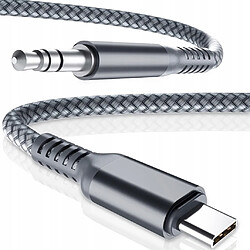 GUPBOO Câble Adaptateur USB-C vers AUX 3.5MM 1.2M,JL2102