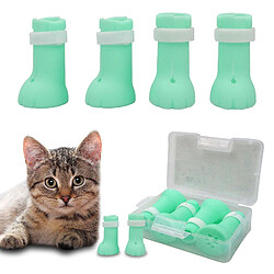 Avis Universal Lacets anti-égratignures pour chats, ceinture magique en silicone ajustable, décoration pour animaux de compagnie, griffage, contrôle des biens volés