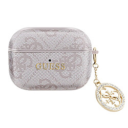 Guess Maroquinerie Guess Coque pour AirPods Pro avec Charm Design Élégant Rose Poudré 